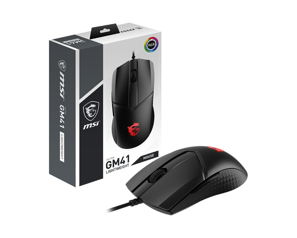MSI Clutch GM41 Gaming Mouse, 1Yer Warranty