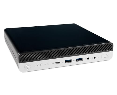 HP ProDesk 600 G6 Desktop Mini PC, Core i5-10500T, 16 GB DDR4, 256 GB SSD, Windows 11 Pro, (2ND Hand Used)