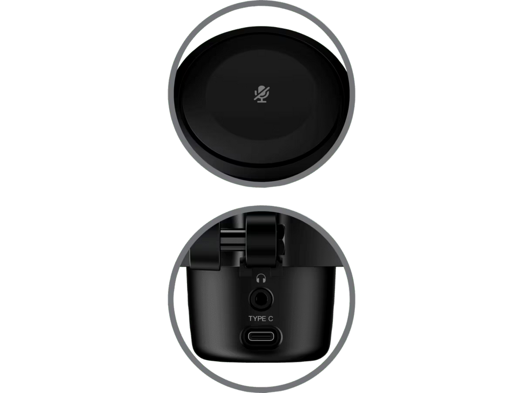 MICROPHONE / HYPERX DUOCAST RGB LIGHTING / USB / BLACK / HPRX-4P5E2AA, 2YEARS WARRANTY