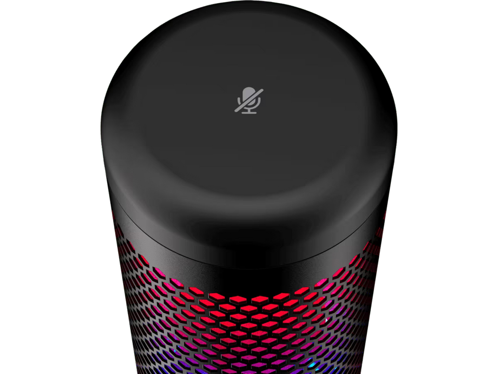 HyperX QuadCast S USB Gaming Microphone - Black Grey & White, 2Years Warranty.