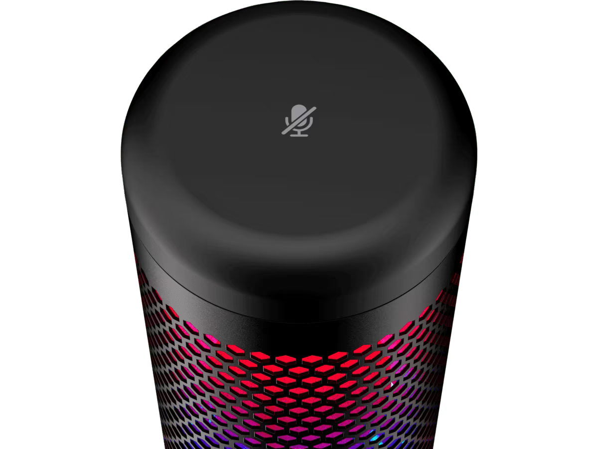 HyperX QuadCast S USB Gaming Microphone - Black Grey & White, 2Years Warranty.