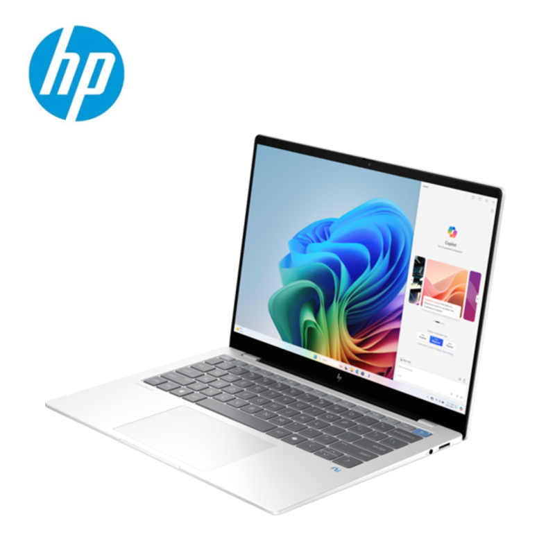 HP OmniBook X 14-fe1013QU 14" 2.2K Laptop Glacier Silver ( Snapdragon X Plus, 16GB, 512GB SSD, Qualcomm, W11, HS+M365 )