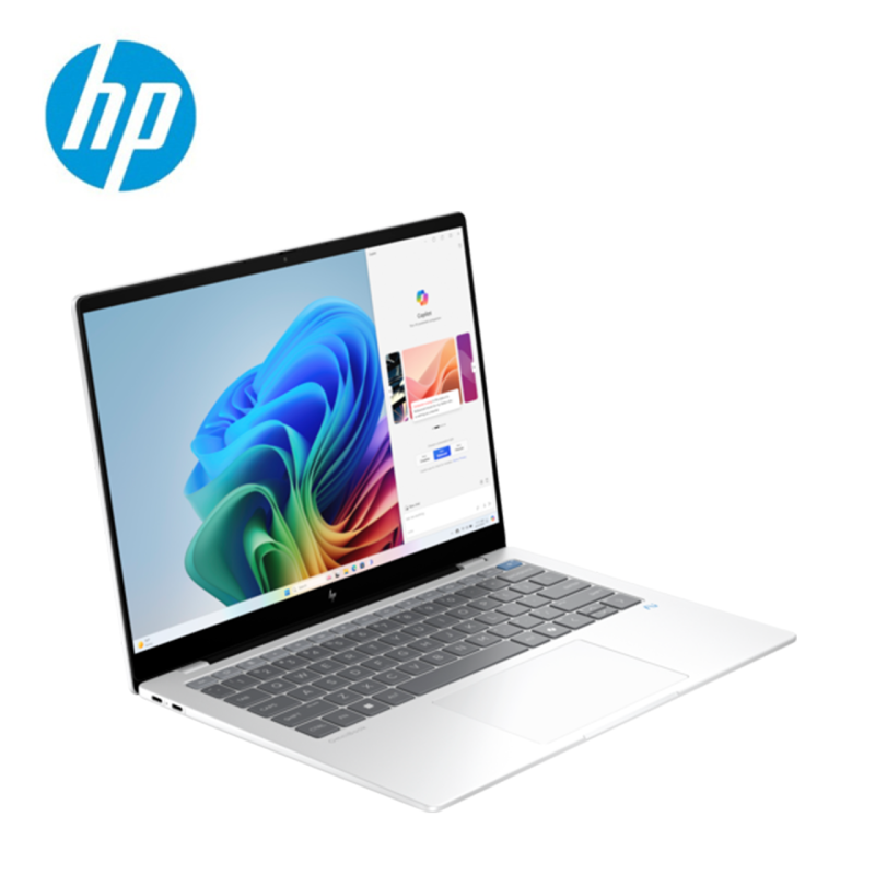 HP OmniBook X 14-fe1013QU 14" 2.2K Laptop Glacier Silver ( Snapdragon X Plus, 16GB, 512GB SSD, Qualcomm, W11, HS+M365 )