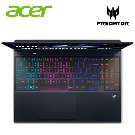 Acer Predator Helios Neo 16S AI PHN16S-71-77TF 16" WQXGA Gaming Laptop (NVIDIA® GeForce RTX™ 5060, CU7-255HX,16GB,1TB SSD, W11)