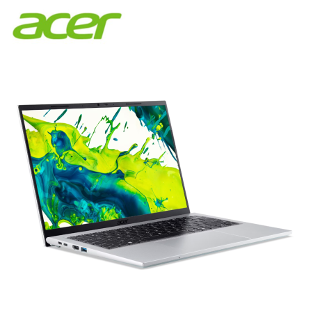 Acer Aspire Go 14 AG14-72P-526S 14" WUXGA Laptop Pure Silver (C5-120U, 16GB, 512GB SSD, Intel, W11, HS+M365)