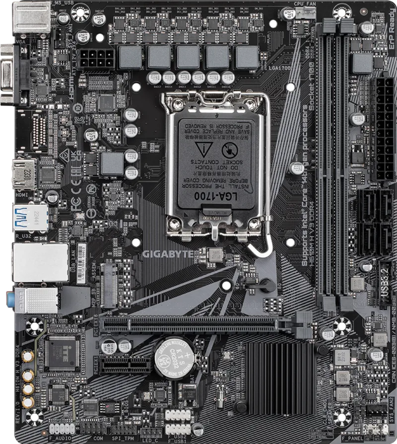 Custom Gaming Desktop PC Set, INTEL CORE I3-12100F, GIGABYTE H610M H V3 DDR4, MSI RTX 3050 6G, 8GB RAM, 512GB SSD, PUS 550W, CASE 1STPLAYER MV5-TP WHITE, MONITOR MSI PRO 25" WIN 11 PRO.