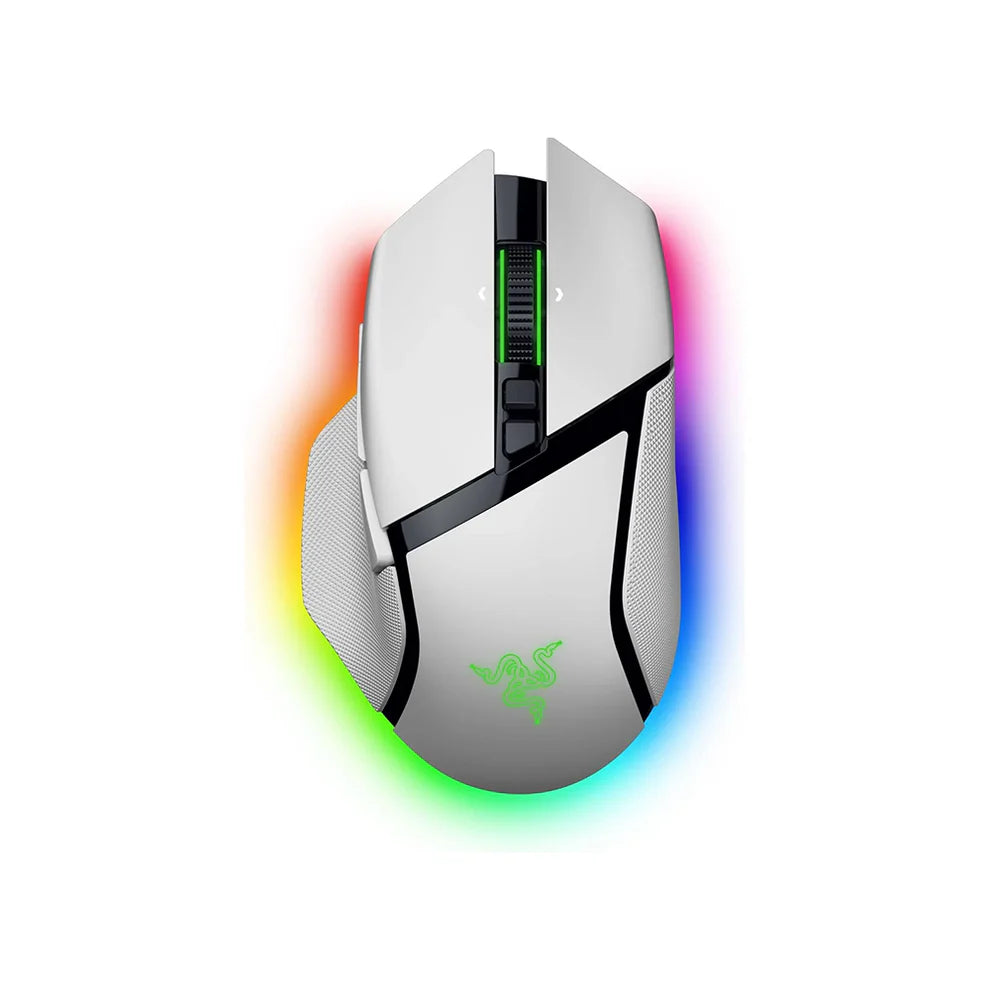 Razer Basilisk V3 Pro Wireless Gaming Mouse - Black & White