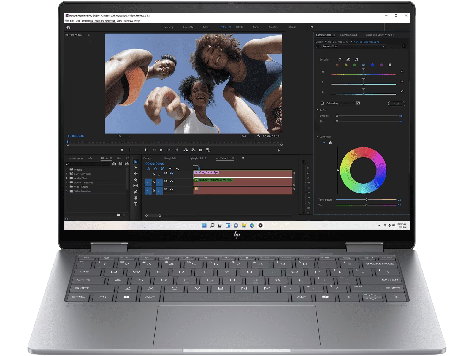 HP Envy X360 14-Fa0141AU 14'' 2K Touch 2-In-1 Laptop Meteor Silver ( Ryzen 5 8640HS, 16GB, 512GB SSD, ATI, W11, HS+M365 )