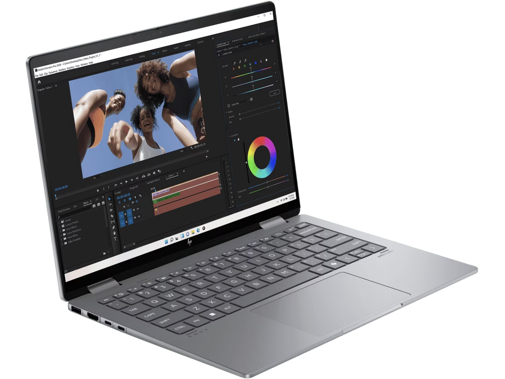 HP Envy X360 14-Fa0141AU 14'' 2K Touch 2-In-1 Laptop Meteor Silver ( Ryzen 5 8640HS, 16GB, 512GB SSD, ATI, W11, HS+M365 )