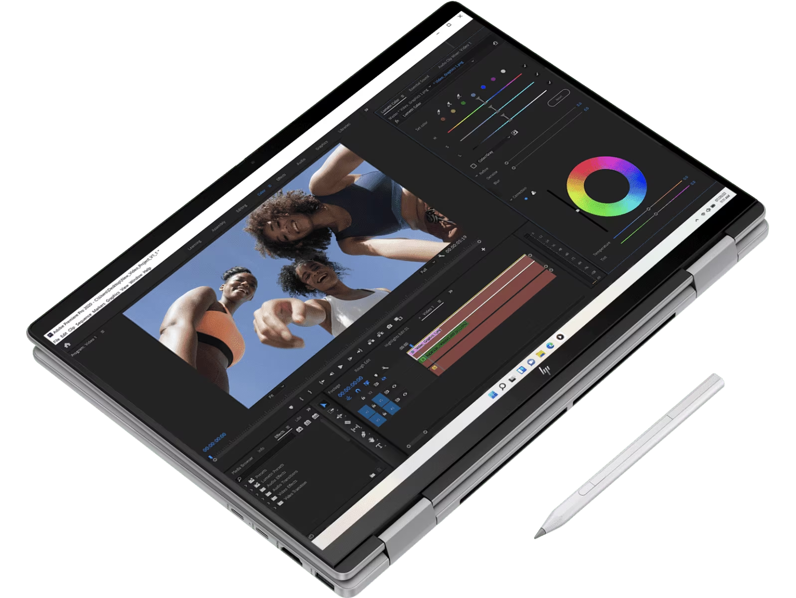 HP Envy X360 14-Fa0141AU 14'' 2K Touch 2-In-1 Laptop Meteor Silver ( Ryzen 5 8640HS, 16GB, 512GB SSD, ATI, W11, HS+M365 )