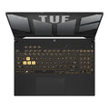 ASUS TUF Gaming F15 with Intel® Core™ i7-12700H and NVIDIA® RTX™ 3050ti. Fluid gameplay awaits on up to a FHD 144Hz display.