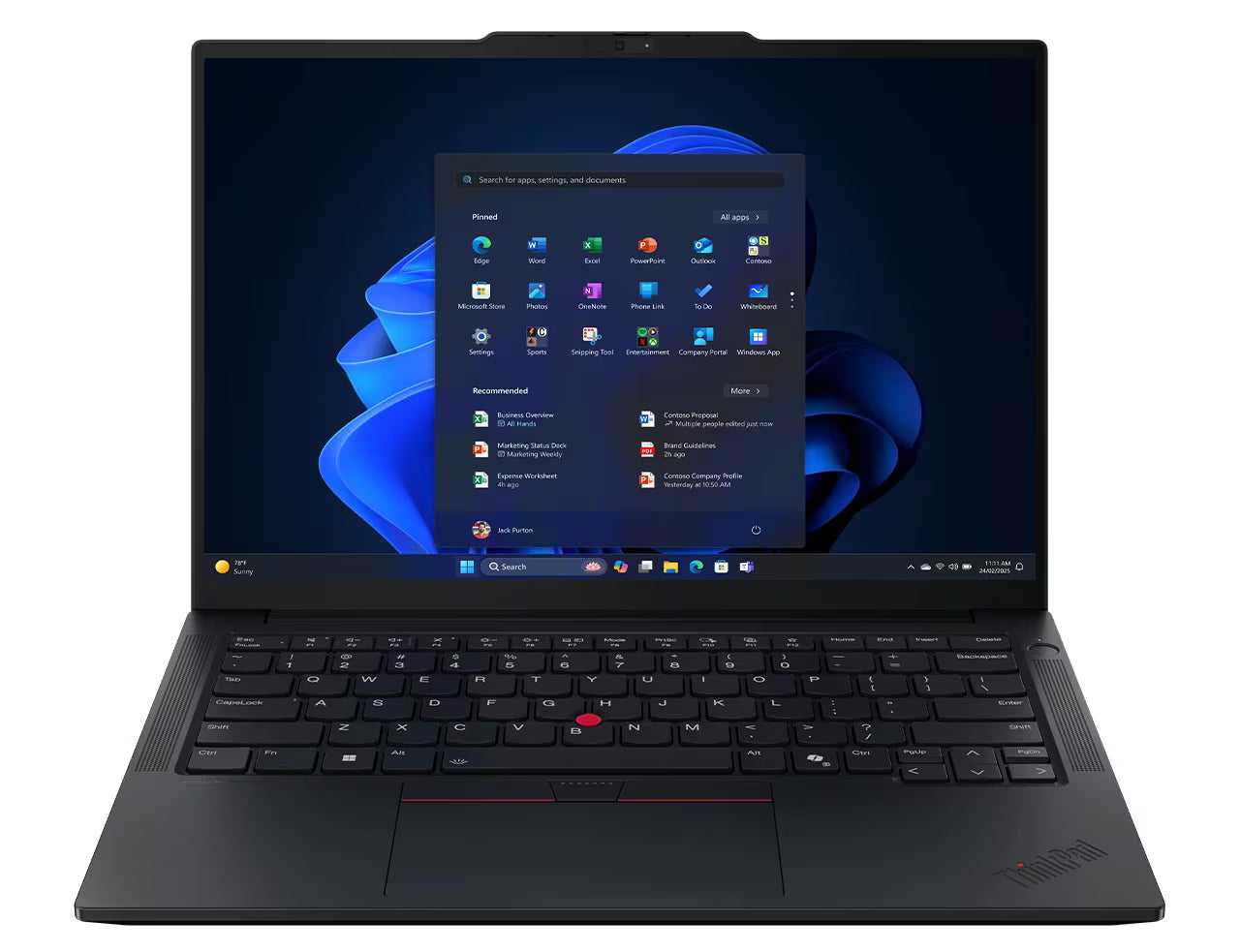 Lenovo ThinkPad E14 G7 21SX0061MA 14'' WUXGA Laptop Black (CU7-255U, 32GB, 512GB SSD, Intel Arc, W11P)