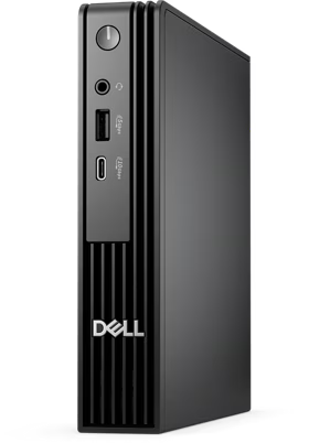 Dell Pro QCM1255-R58500GE-8-512-W11P Micro Desktop PC (Ryzen 5 8500GE, 8GB, 512GB, Integrated, W11P, AI)