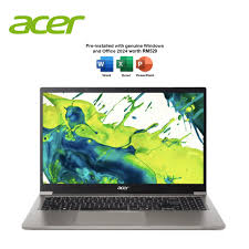 Acer Aspire Lite 15 AL15-33P-C84X / C9WF 15.6" FHD Laptop ( N150, 8GB, 512GB SSD, Intel, W11, HS+M365, Natural Titanium & Pure Silver)