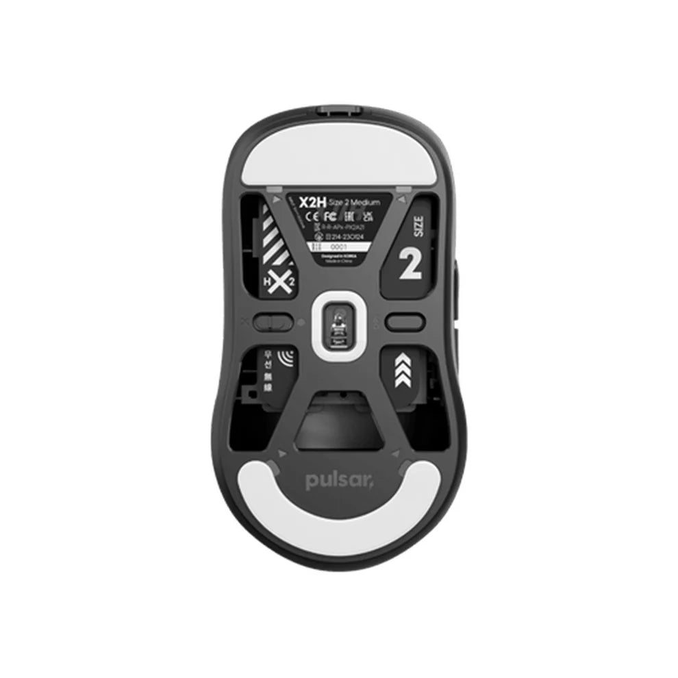 Pulsar X2H Mini Wireless Gaming Mouse - Black & White