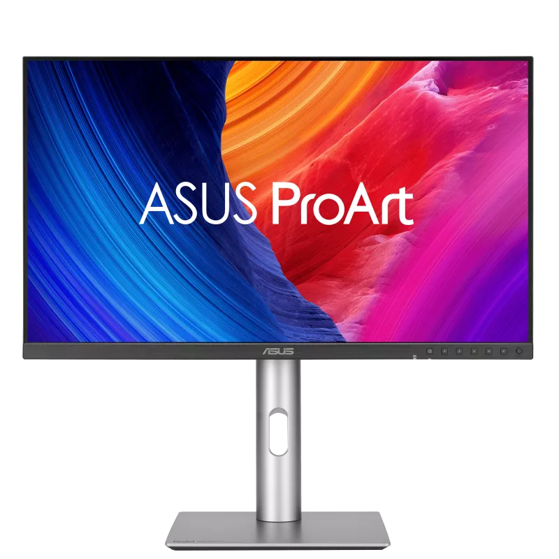 MONITOR ASUS PROART 5K PA27JCV / 27" IPS / 5120x2880@60HZ 5K / 500NITS (HDR500) / 5MS(GTG) / 13CM HEIGHT ADJUSTMENT / 2*2W SPEAKER / DP 1.4, HDMI 2.1, TYPEC(PD 96W) / 3 YEARS WARRANTY.