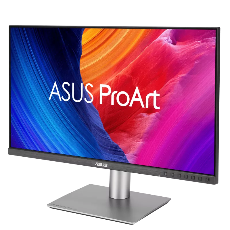MONITOR ASUS PROART 5K PA27JCV / 27" IPS / 5120x2880@60HZ 5K / 500NITS (HDR500) / 5MS(GTG) / 13CM HEIGHT ADJUSTMENT / 2*2W SPEAKER / DP 1.4, HDMI 2.1, TYPEC(PD 96W) / 3 YEARS WARRANTY.
